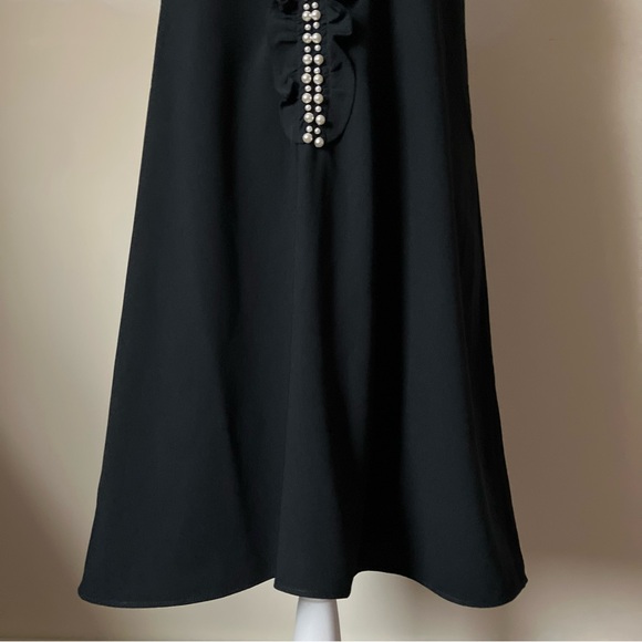 Lilly Pulitzer Adalee Embellished V-Neck Shift Dress in Onyx Black size 6 - Picture 5 of 12